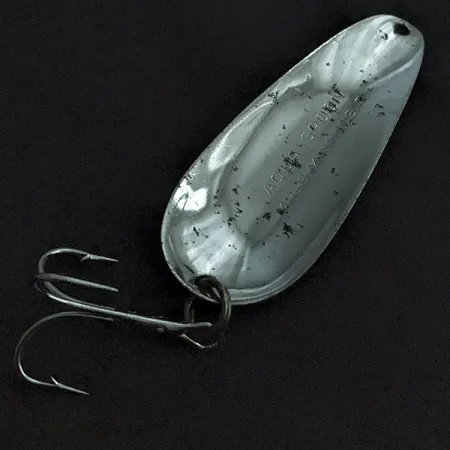 Nebco Aqua Spoon, 17g, rouge/noir/nickel, Cuillère ondulante #22384