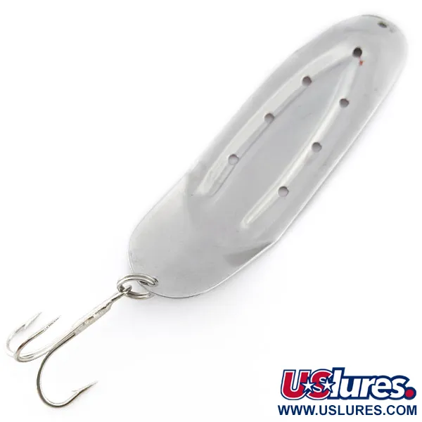 Great Lakes Lures Charger №3, 21g, Nickel/Rouge/Pailleté, Cuillère #22425