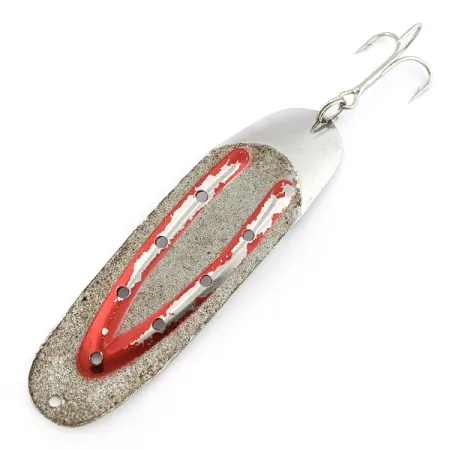 Great Lakes Lures Charger №3, 21g, Nickel/Rouge/Pailleté, Cuillère #22425