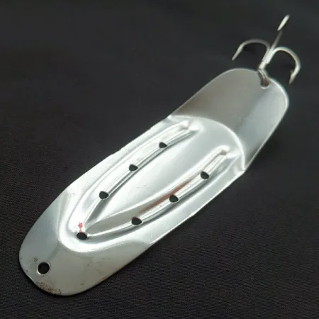 Great Lakes Lures Charger №3, 21g, Nickel/Rouge/Pailleté, Cuillère #22425