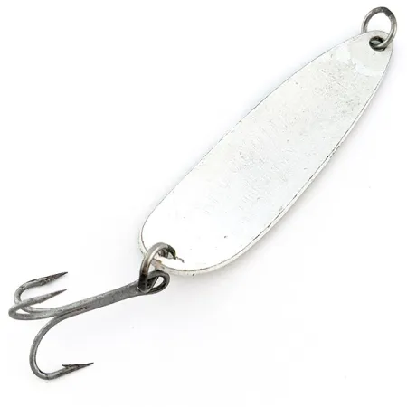 Luhr Jensen Krocodile #5, 21g, Vert/Blanc Phosphorescent, Cuillère ondulante #22433