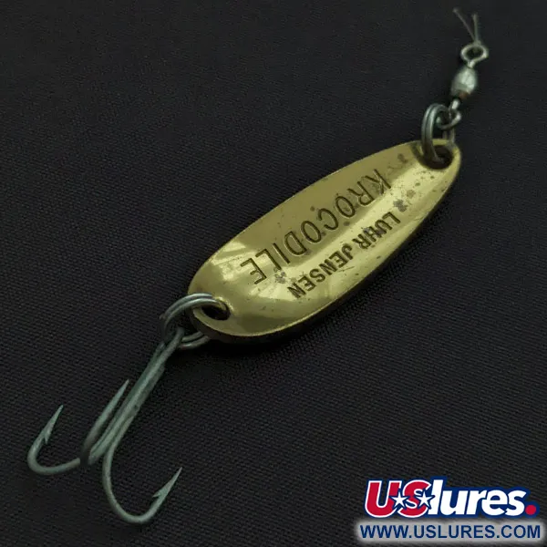 Luhr Jensen Krocodile, 9g, Laiton/Truite Fario, Cuillère #22434