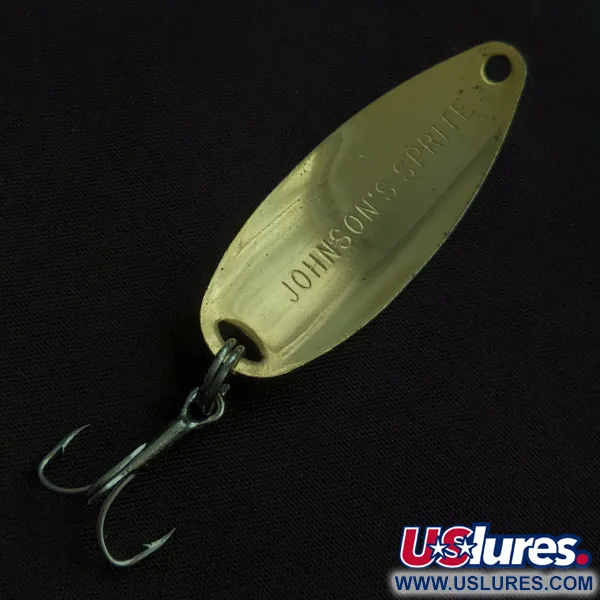 Johnson Sprite, 10g Or, Cuillère Ondulante #22549