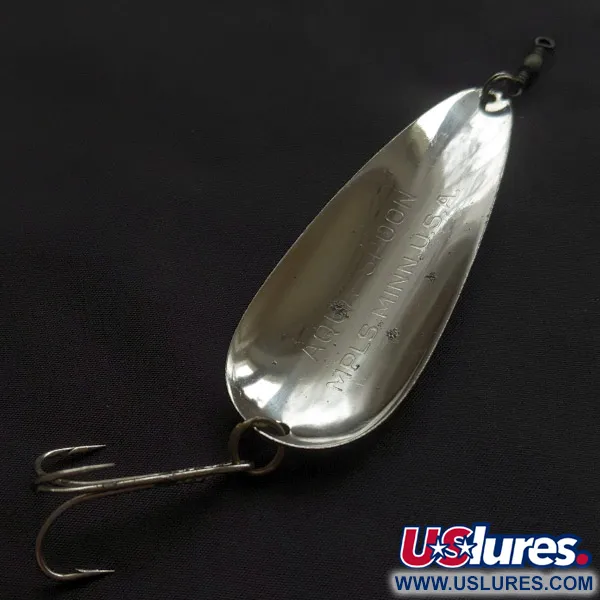 Nebco Aqua Spoon, 21g rouge/noir/nickel, cuillère ondulante #22565