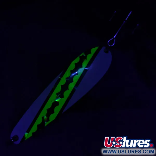 Hicks Tackle, 8,5g Blanc/Hologramme, Cuillère #22568