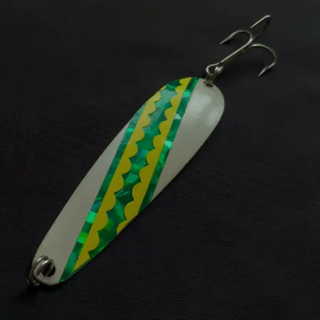 Hicks Tackle, 8,5g Blanc/Hologramme, Cuillère #22568
