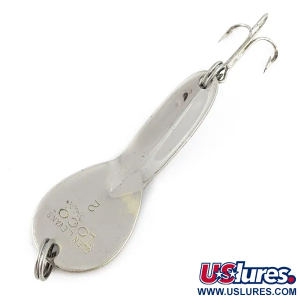 Glen Evans Loco 2, Nickel, 7g, Cuillère Ondulante #22614