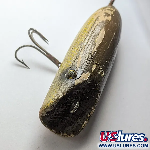 South Bend Bass Oreno, 14g, Jaune à écailles, Leurre vintage #22627