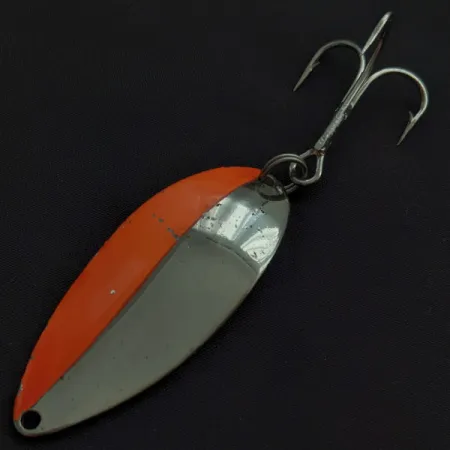 Seneca Little Cleo (Hula Girl), nickel/orange 21g, Cuillère ondulante #22639