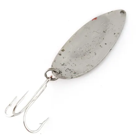 Seneca Little Cleo (Hula Girl), nickel/orange 21g, Cuillère ondulante #22639