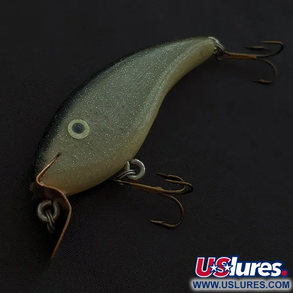Other Hand-made, 14g, Olive Gold Glitter, Crankbait #22640