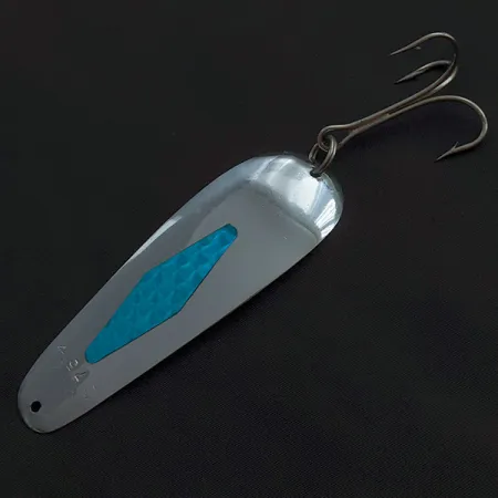 Miller ITHACA 75, Nickel/Bleu, 10g, Cuillère de traîne #22642