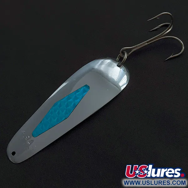 Miller ITHACA 75, Nickel/Bleu, 10g, Cuillère de traîne #22642