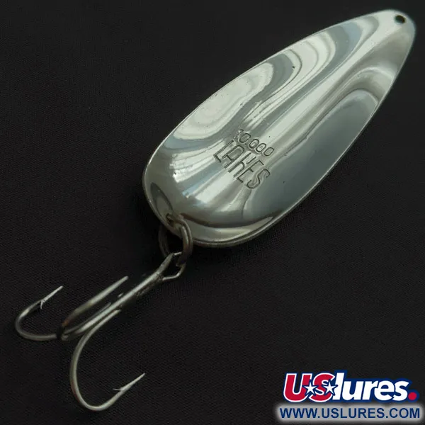 Fred Arbogast 10000 Lakes, Rouge/Blanc/Nickel, 25g, Cuillère #22661