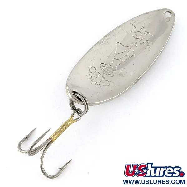 Seneca Little Cleo (Hula Girl), Nickel, 14g, Cuillère Ondulante #22663