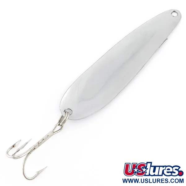 Hicks Tackle Trolling Spoon, 8g nickel/hologramme, Cuillère de traîne #22675