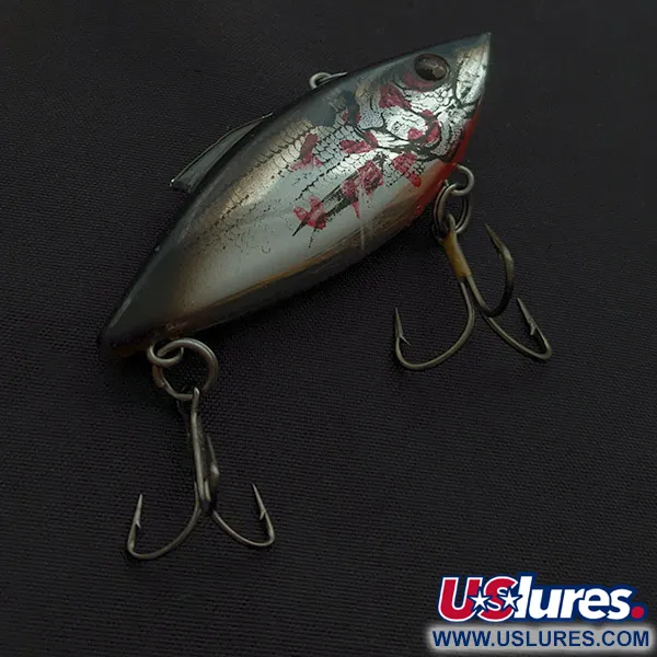 Bill Lewis Rat-L-Trap, 12 g, Argent et Gris, Lipless Crankbait #22693