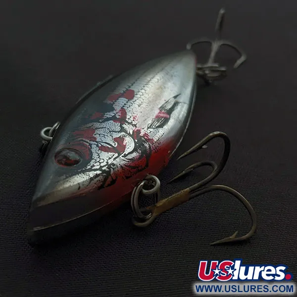 Bill Lewis Rat-L-Trap, 12 g, Argent et Gris, Lipless Crankbait #22693