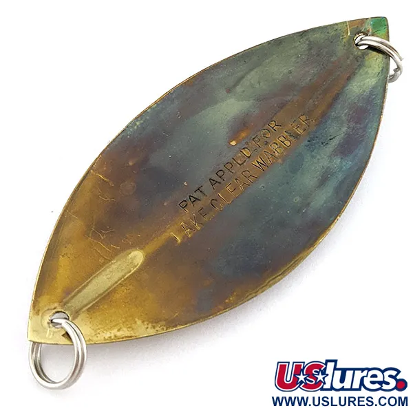 Williams Lake Clear Wabbler, laiton, 9g, Cuillère de traîne #22699