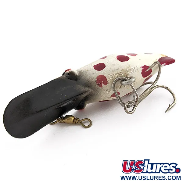 Luhr Jensen Hot Shot - 3, 5.5g blanc/rouge/noir, Leurre de Pêche #22702