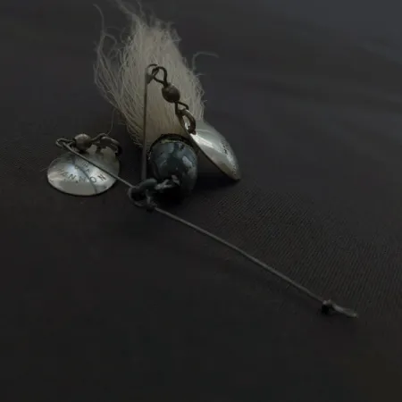 Jamison Shannon Twin Spinner, 7g, nickel, cuillère tournante #22711