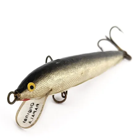 Rapala Original Floater F9, 4g, Argenté (S), Poisson Nageur Flottant #22761