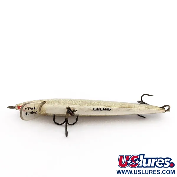 Rapala Original Floater F9, 4g, Argenté (S), Poisson Nageur Flottant #22761