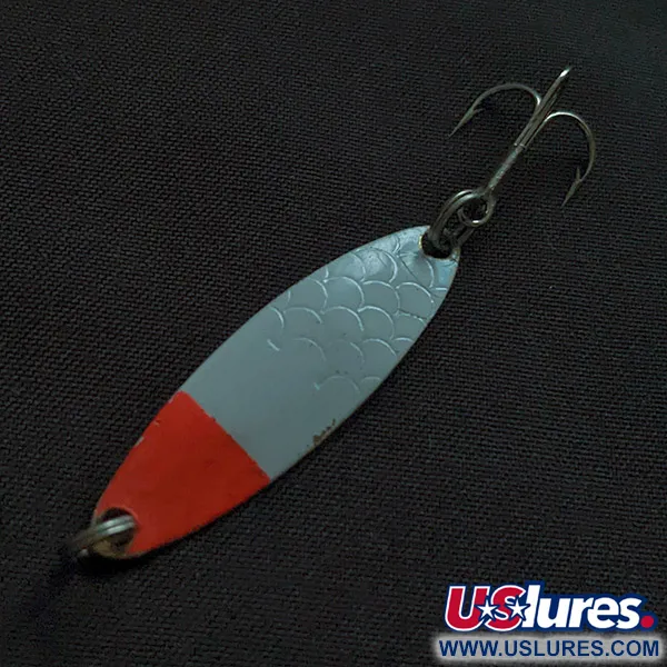 Luhr Jensen Needlefish 1, 2g, blanc/rouge UV, cuillère de traîne #22809