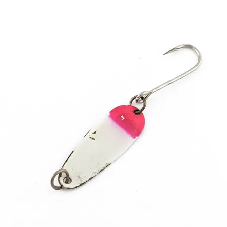 Dick Nite Spoons Dick Nite, 1g, blanc perle/rouge UV, cuillère ondulante #22811