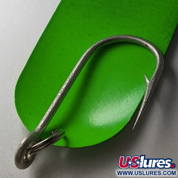Red Eye Lures Red Eye Evil Eye, 18g green/red eye UV, Cuillère #22829