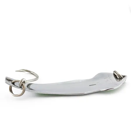 Tony Acetta Pet Spoon 15, 14g, Chrome/Vert, Cuillère ondulante #22842