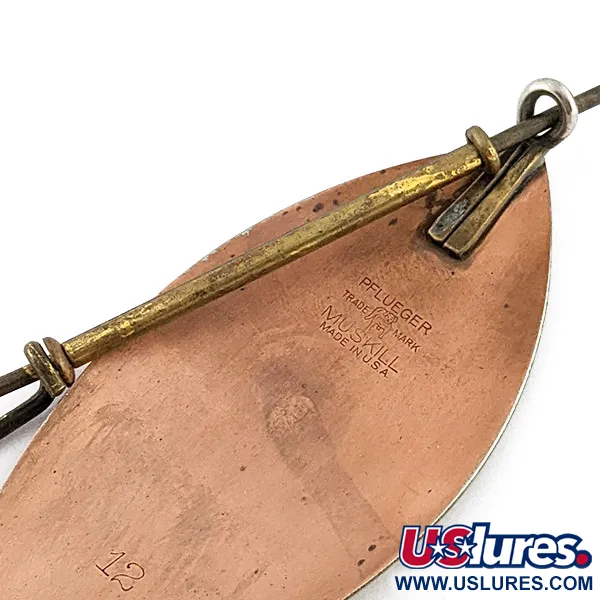 Pflueger Muskill 12, Nickel/Cuivre, 45g, Cuillère Tournante #22844