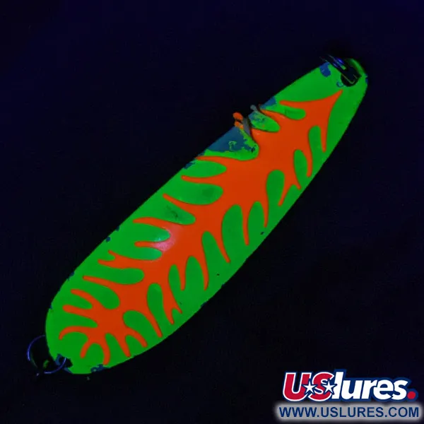 The Producers Hookster Totem #4 UV, 8g blanc/jaune/orange UV, Cuillère de traîne #22846