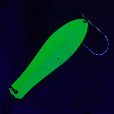 Prescott Spinner Little Doctor Thin Doctor 175, 9g, nickel/jaune/vert UV, Cuillère #22879