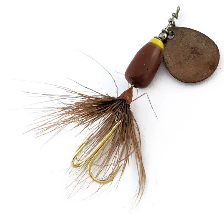 Yakima Bait Wordens Spoon Fly 12, 1,1g marron, Cuillère #22907