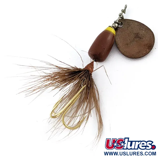 Yakima Bait Wordens Spoon Fly 12, 1,1g marron, Cuillère #22907