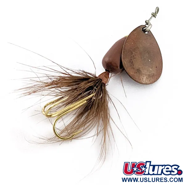 Yakima Bait Wordens Spoon Fly 12, 1,1g marron, Cuillère #22907