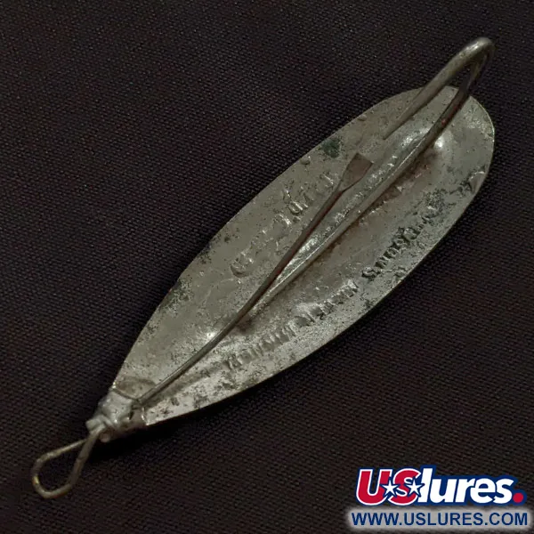 Johnson Silver Minnow, Nickel, 9g, Cuillère ondulante anti-herbe #22960