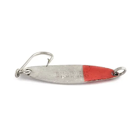 Luhr Jensen Needlefish 1, Nickel/Rouge, 2g, Cuillère de traîne #22969