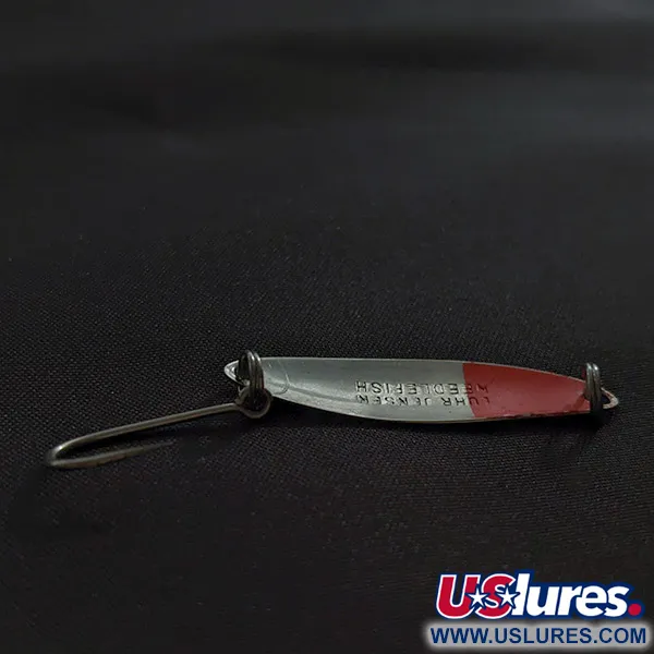 Luhr Jensen Needlefish 1, Nickel/Rouge, 2g, Cuillère de traîne #22969