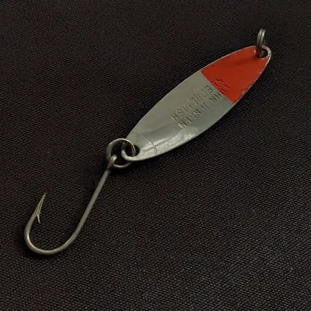 Luhr Jensen Needlefish 1, Nickel/Rouge, 2g, Cuillère de traîne #22969