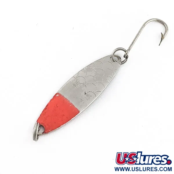 Luhr Jensen Needlefish 1, Nickel/Rouge, 2g, Cuillère de traîne #22969
