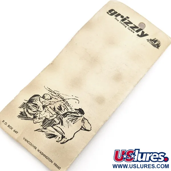 Andy Reekers Grizzly, 4.5g Rouge/Blanc Glow, Cuillère #22974