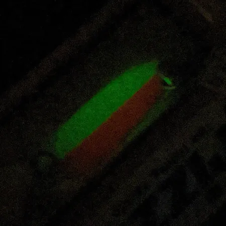 Andy Reekers Grizzly, 4.5g Rouge/Blanc Glow, Cuillère #22974