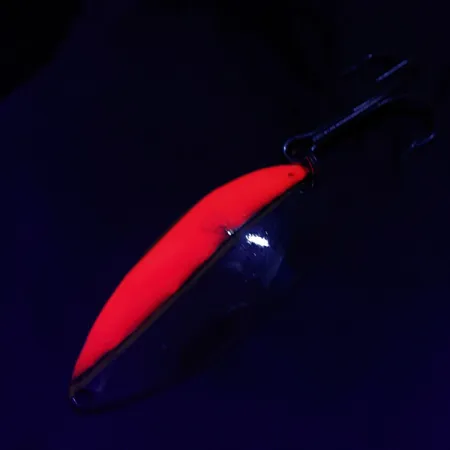 Seneca Little Cleo (Hula Girl), 21g, nickel/rouge, Cuillère ondulante #22982