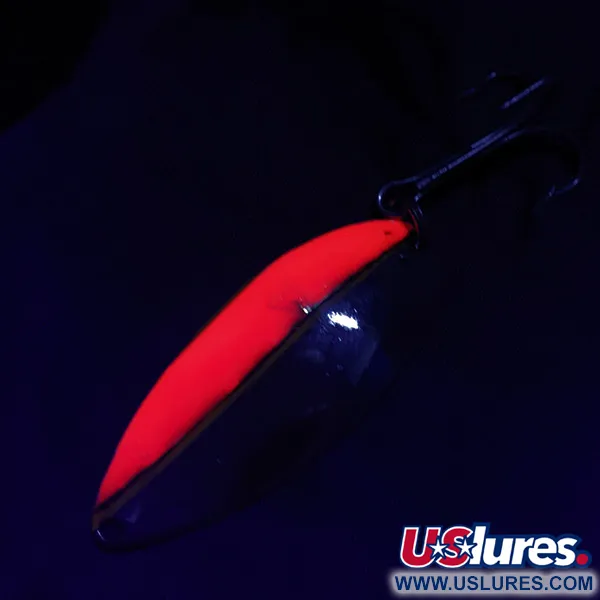 Seneca Little Cleo (Hula Girl), 21g, nickel/rouge, Cuillère ondulante #22982