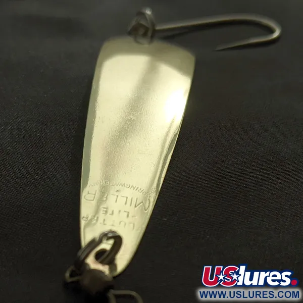 Miller Lutter Lite 7, 5g, Or, Cuillère ondulante #22993