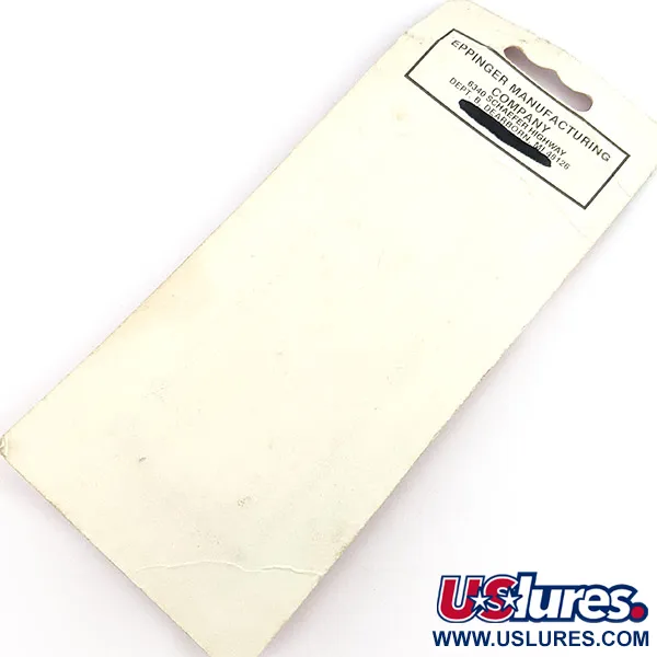 Eppinger Dardevle Sagamore JT Buel Klicker, jaune à points bordeaux, 7g, cuillère #23023