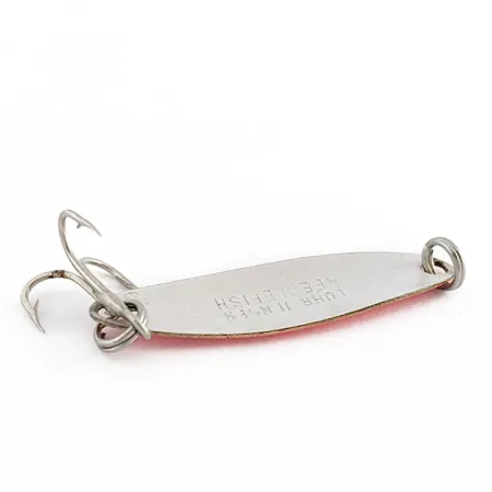 Luhr Jensen Needlefish 1 UV, 2g, blanc perle/rose fluo UV, Cuillère de traîne #23033