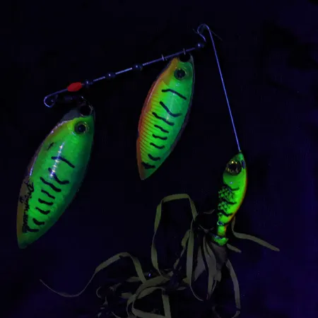 Wahoo Prizm, Fire Tiger UV, 19g, Spinnerbait #23039
